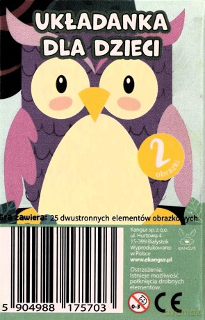 Układanka dla Dzieci mini królik [GRA]