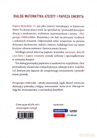 W poszukiwaniu prawdy. Papież teolog i matematyk ateista: Nieznane listy i rozmowy z Benedyktem XVI - Piergorgio Odifreddi [KSIĄŻKA]
