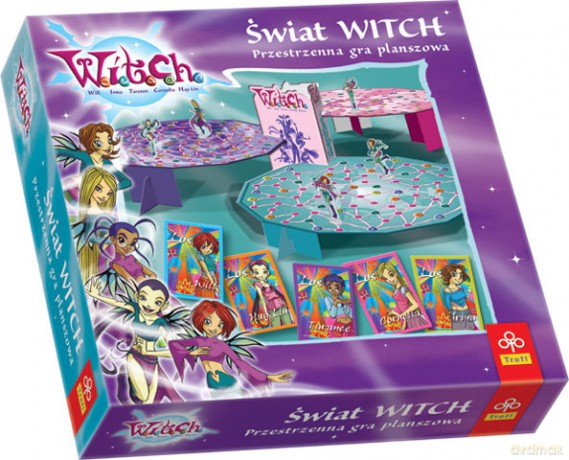 TREFL Świat WITCH (W.I.T.C.H.) 00371 [GRA PLANSZOWA]