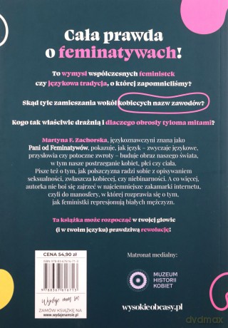 Żeńska końcówka języka - Martyna F. Zachorska [KSIĄŻKA]