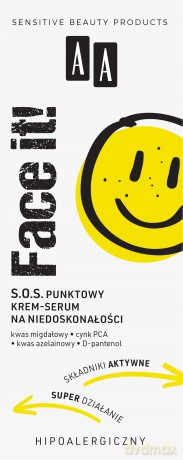 AA Face It! S. O. S. Punktowy Krem-Serum na niedoskonałości 15 ml