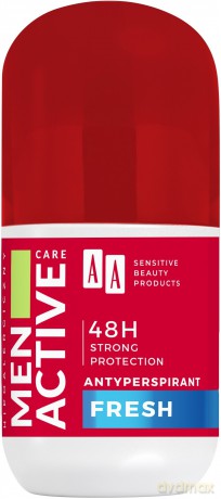 AA Men Active Care Dezodorant antyperspirant roll-on Fresh 50 ml