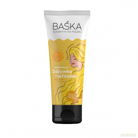 BAŚKA Kosmetyki Po Polsku Emolientowa Odżywka do włosów - jogurtowo mleczna 250 ml
