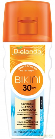 Bielenda Bikini Nawilżające Mleczko do opalania SPF30 175 ml