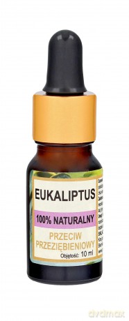 BIOMIKA 100% Naturalny Olejek z Eukaliptusa - przeciw przeziębieniowy 10 ml