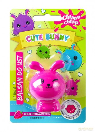 CHLAPU CHLAP Balsam do ust Cute Bunny - poziomka 1 szt