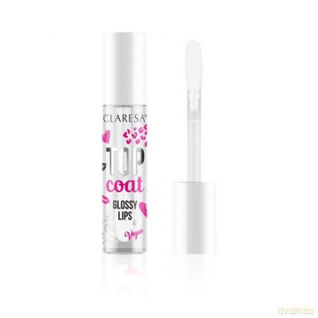 CLARESA Nabłyszczający Top Coat do ust 4. 75g