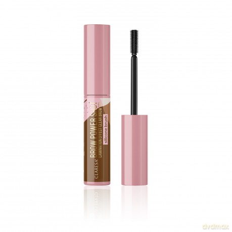 CLARESA Transparentny Żel do stylizacji brwi z kofeiną Brow Power Shot - efekt laminacji 8g