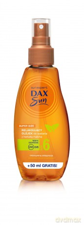 Dax Sun Relaksujący Olejek do opalania z herbatą Matcha SPF6 200 ml