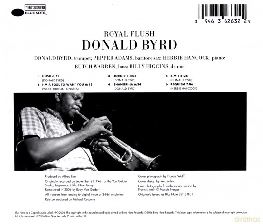 Donald Byrd:Royal Flush (RVG) [CD]