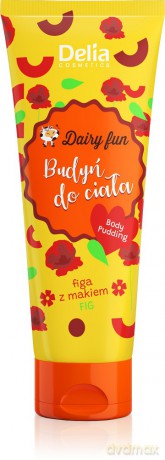 Delia Cosmetics Dairy Fun Budyń do ciała - Figa z Makiem (Fig) 250 ml