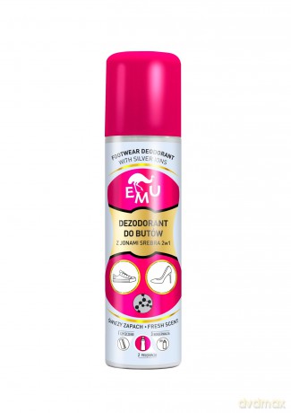 EMU Dezodorant do butów z jonami srebra 2w1 150 ml