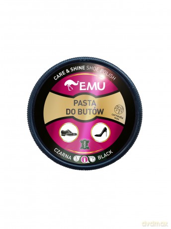 EMU Pasta do butów - czarna 50 ml