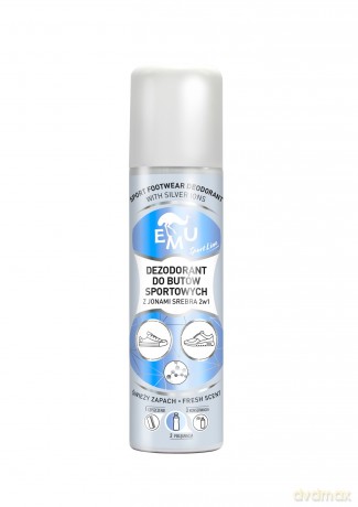 EMU Sport Line Dezodorant do butów z jonami srebra 2w1 150 ml