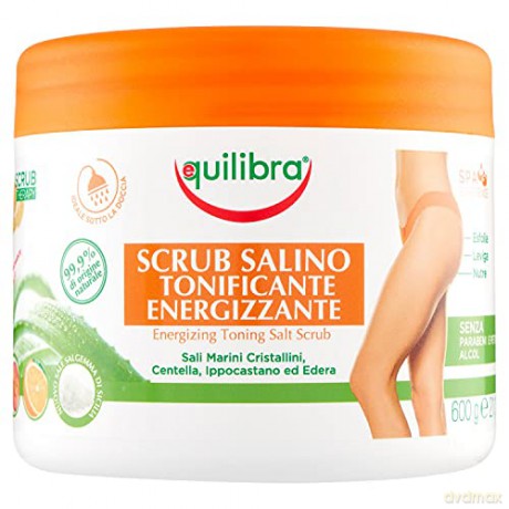 Equilibra Aloe Tonizująco-Energetyzujący Peeling solny 600g
