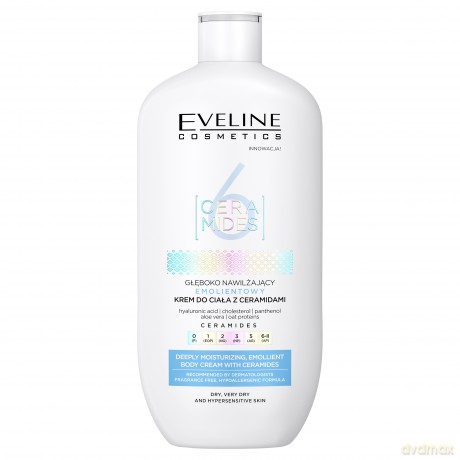 EVELINE BODY Krem 350 ml 6CERAMIDES Emolientowy