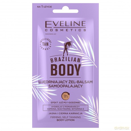 EVELINE BRAZILIAN BODY Żel Samoopalający 12 ml