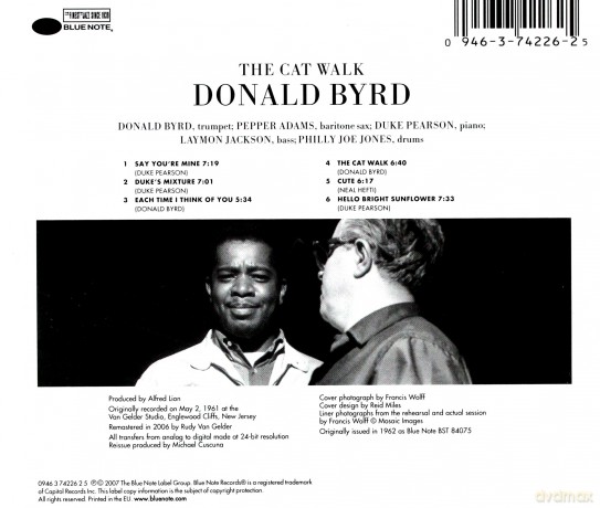 Donald Byrd: The Cat Walk (RVG) [CD]