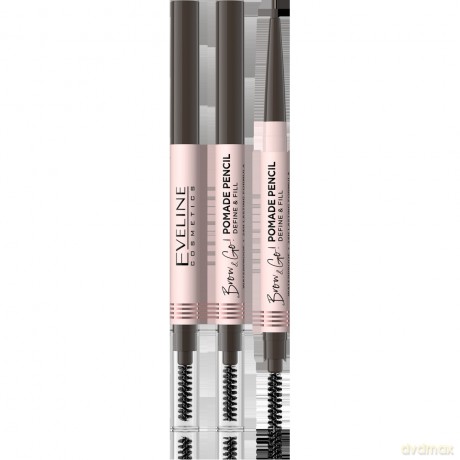 EVELINE KOL Pomada do Brwi w kredce DARK BROWN