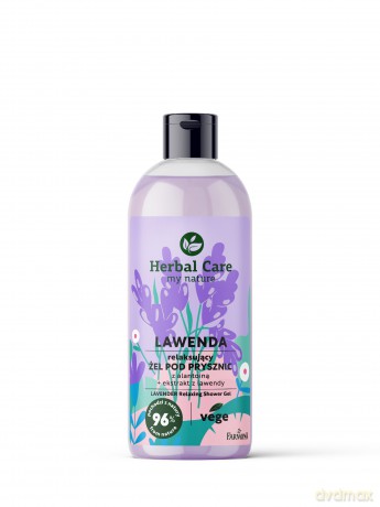 FARMONA Herbal Care Relaksujący Żel pod prysznic z alantoiną - LAWENDA 500 ml