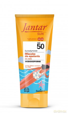 FARMONA Jantar Sun Bursztynowe Mleczko do opalania do ciała SPF50 200 ml
