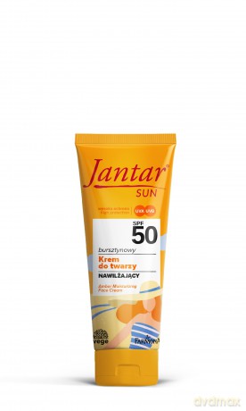 FARMONA Jantar Sun Bursztynowy Krem do twarzy - nawilżający SPF50 50 ml