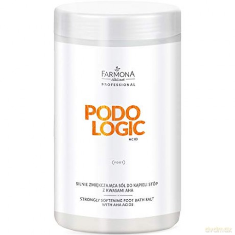 FARMONA Professional Podologic Acid Silnie Zmiękczająca Sól do kąpieli stóp z kwasami AHA i BHA 1400g