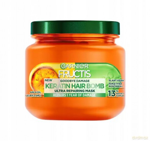 GAR FRUCTIS HAIR FOOD Maska d/wł. 320 ml Damage