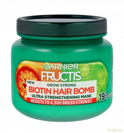 GAR FRUCTIS HAIR FOOD Maska d/wł. 320 ml Grow Strong