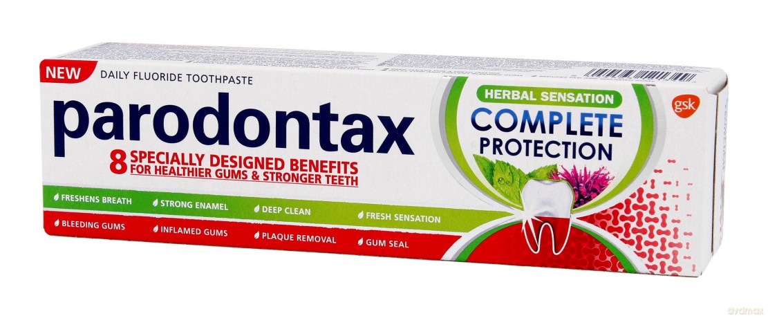 GSK Parodontax Pasta do zębów Complete Protection Herbal Sensation - 75 ml