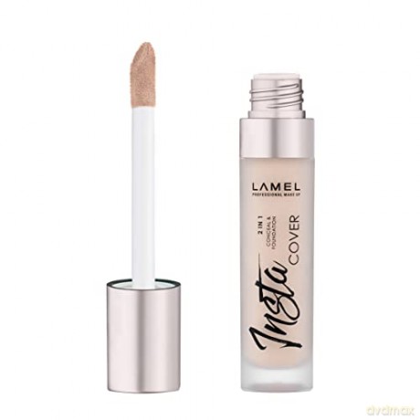 LAMEL Insta Korektor do twarzy Conceal&Foundation Cover 2in1 nr 401 8ml