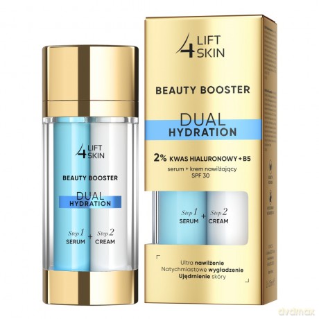 Lift 4 Skin Beauty Booster Dual Hydration Serum + Krem nawilżający SPF30 1op. (2x15 ml)