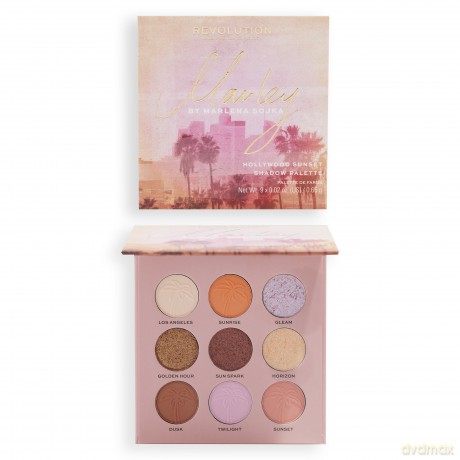 Makeup Revolution X Marley by Marlena Sojka Paletka cieni do powiek Hollywood (9) 1 szt