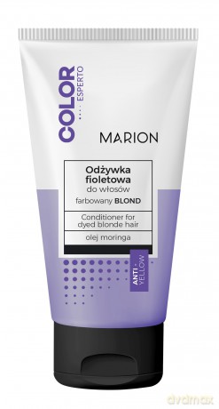 Marion Color Esperto Odżywka fioletowa do włosów - farbowany blond 150 ml