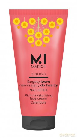 Marion Ziołovo Bogaty Krem nawilżający do twarzy - Nagietek 50 ml