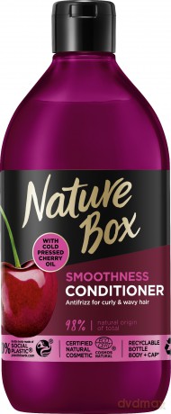 Nature Box Odżywka do włosów kręconych i niesfornych Cherry Oil 385 ml