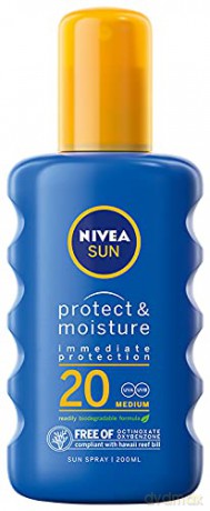 Nivea Sun Balsam do opalania Protect&Moisture w sprayu SPF20 200 ml