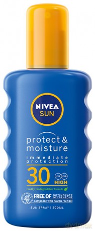Nivea Sun Balsam do opalania Protect&Moisture w sprayu SPF30 200 ml