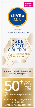 Nivea Sun Krem rozświetlający do twarzy Dark Spot Control SPF 50+ 50 ml