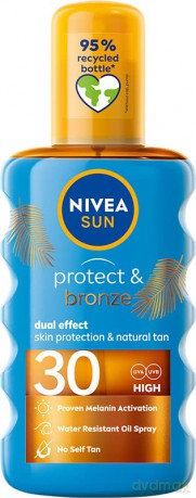 Nivea Sun Olejek aktywujący opaleniznę Protect&Bronze SPF30 200 ml