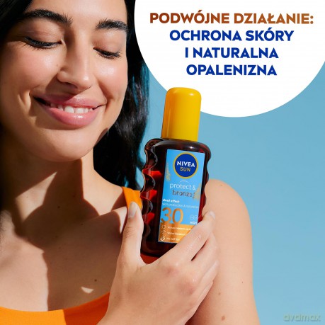 Nivea Sun Olejek aktywujący opaleniznę Protect&Bronze SPF30 200 ml