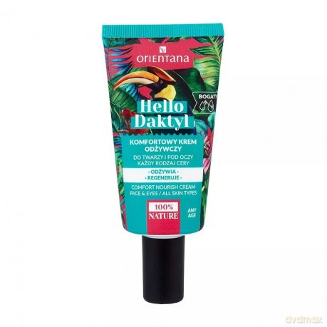 ORIENTANA Hello Daktyl Komfortowy Krem Odżywczy do twarzy i pod oczy 40 ml