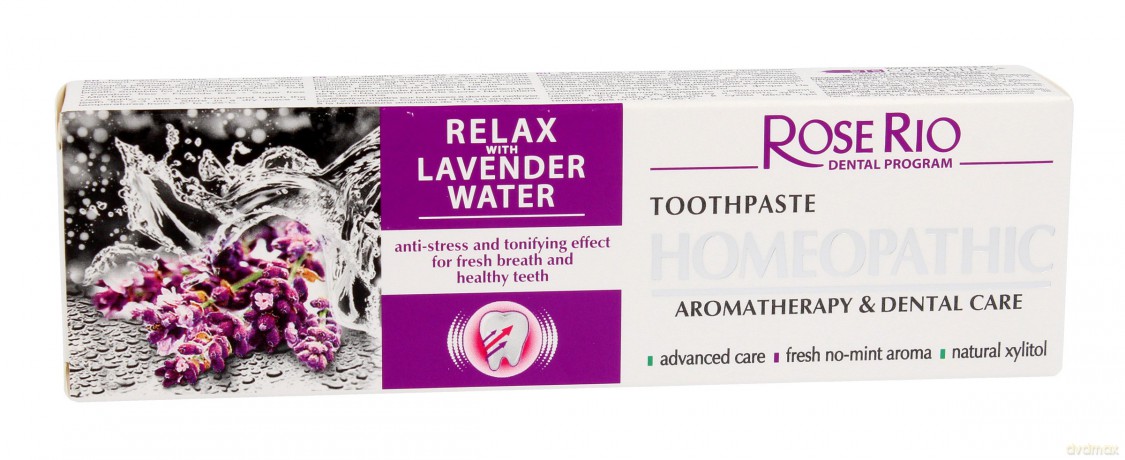 Rose Rio Pasta do zębów RELAX LAVENDER WATER - 65 ml
