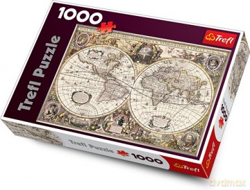 TREFL 1000 El. Kartografia (Mapa Kartograficzna) 10276 [PUZZLE]