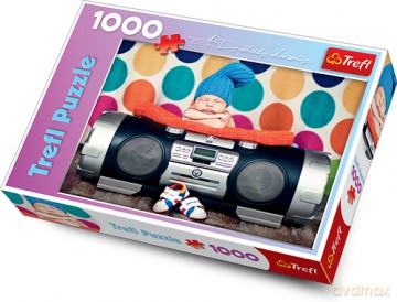 TREFL 1000 El. Śpiące dziecko W Rytmie Hip-Hopu 10277 [PUZZLE]