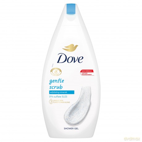 UNILEV DOVE ŻEL P/PR GENTLE SCRUB 450 ml