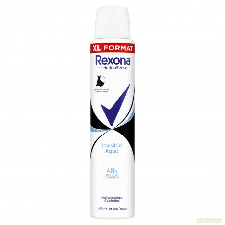 UNILEV REXONA DEO SPRAY WOM INVISIBLE AQUA 200 ml