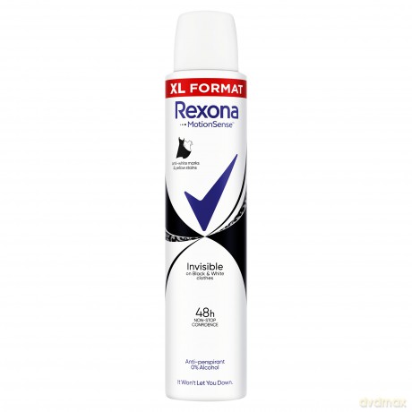 UNILEV REXONA DEO SPRAY WOM INVISIBLE B&W 200 ml