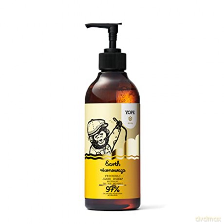 YOPE Soul Naturalny Żel pod prysznic Earth równowaga - patchouli i jasne drzewa 400 ml