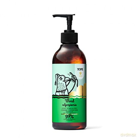YOPE Soul Naturalny Żel pod prysznic Wind odprężający - liść porzeczki i cedr himalajski 400 ml